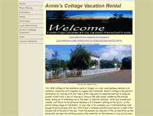 Tablet Screenshot of anniescottage.org